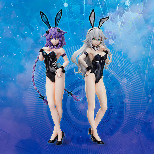 Black Heart (Bare Leg Bunny), Choujigen Game Neptune, FREEing, Pre-Painted, 1/4